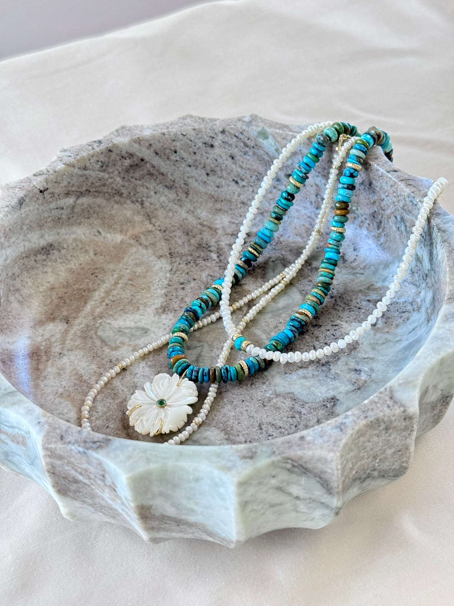 Turquoise Necklace with Pendant