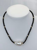 Black Onyx Necklace with Pendant