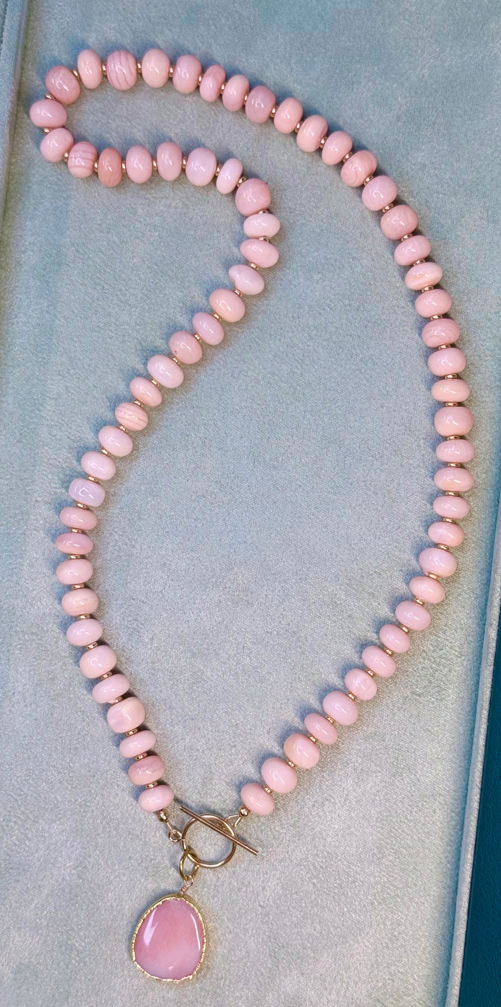 Pink Opal Necklace