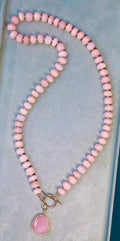 Pink Opal Necklace