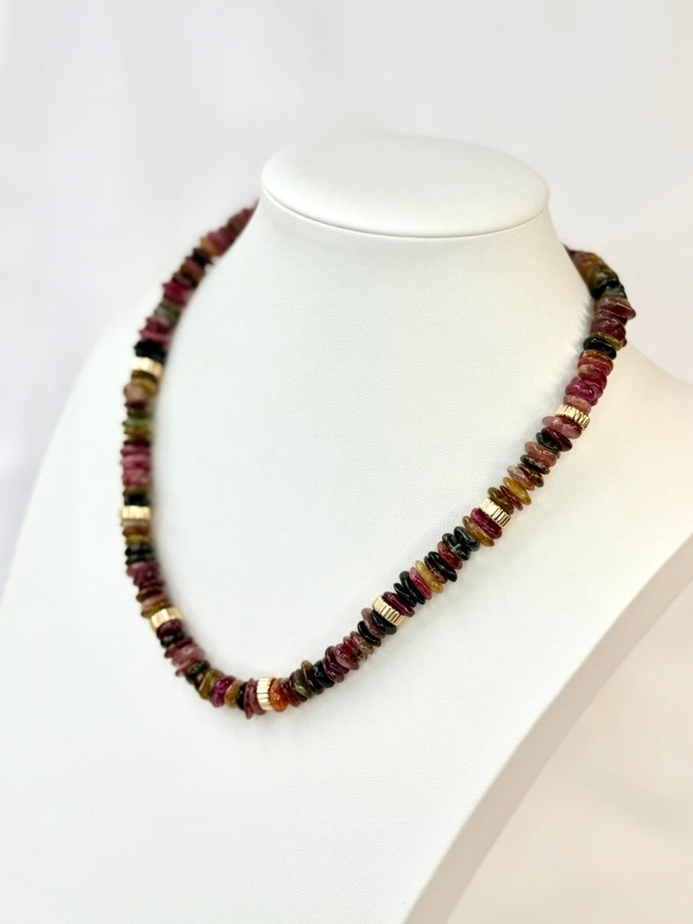 Multicolor Tourmaline Necklace