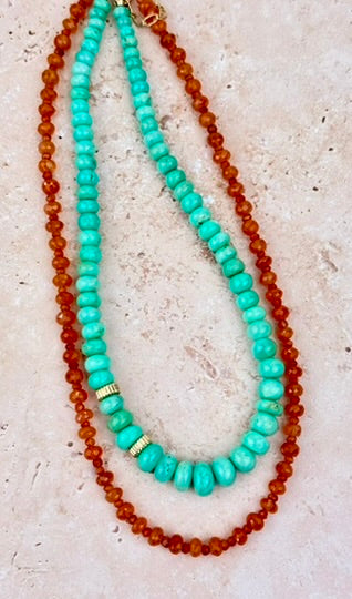 Carnelian necklace
