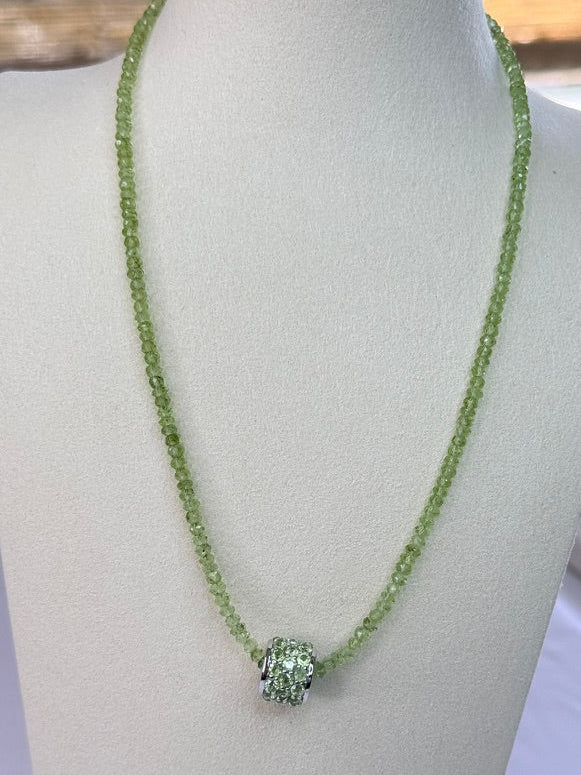 Peridot necklace
