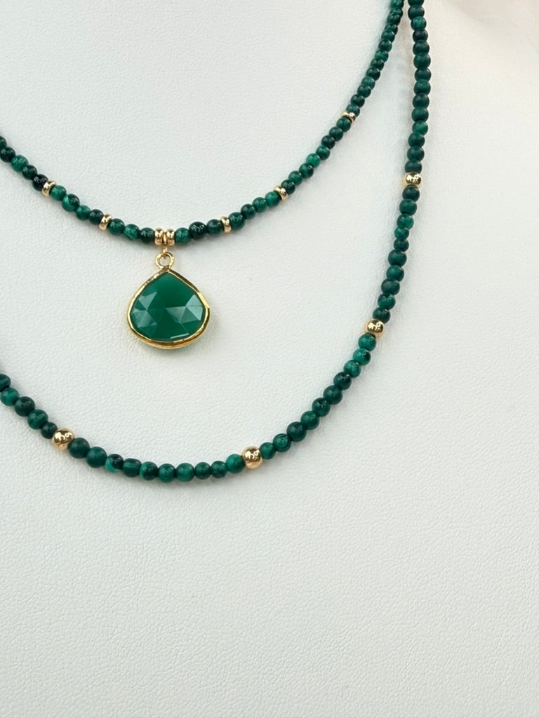 Green Malachite Necklace