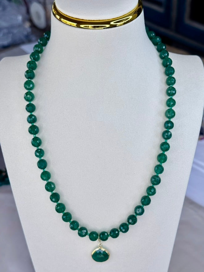 Green Onyx Necklace