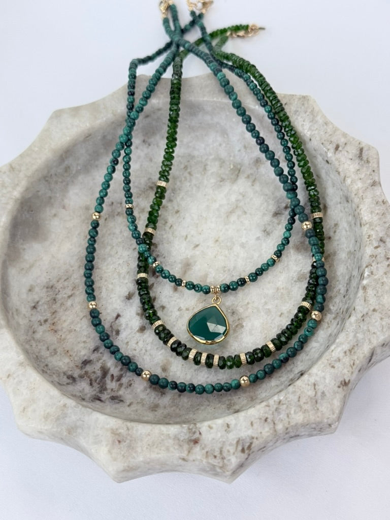 Green Malachite Necklace