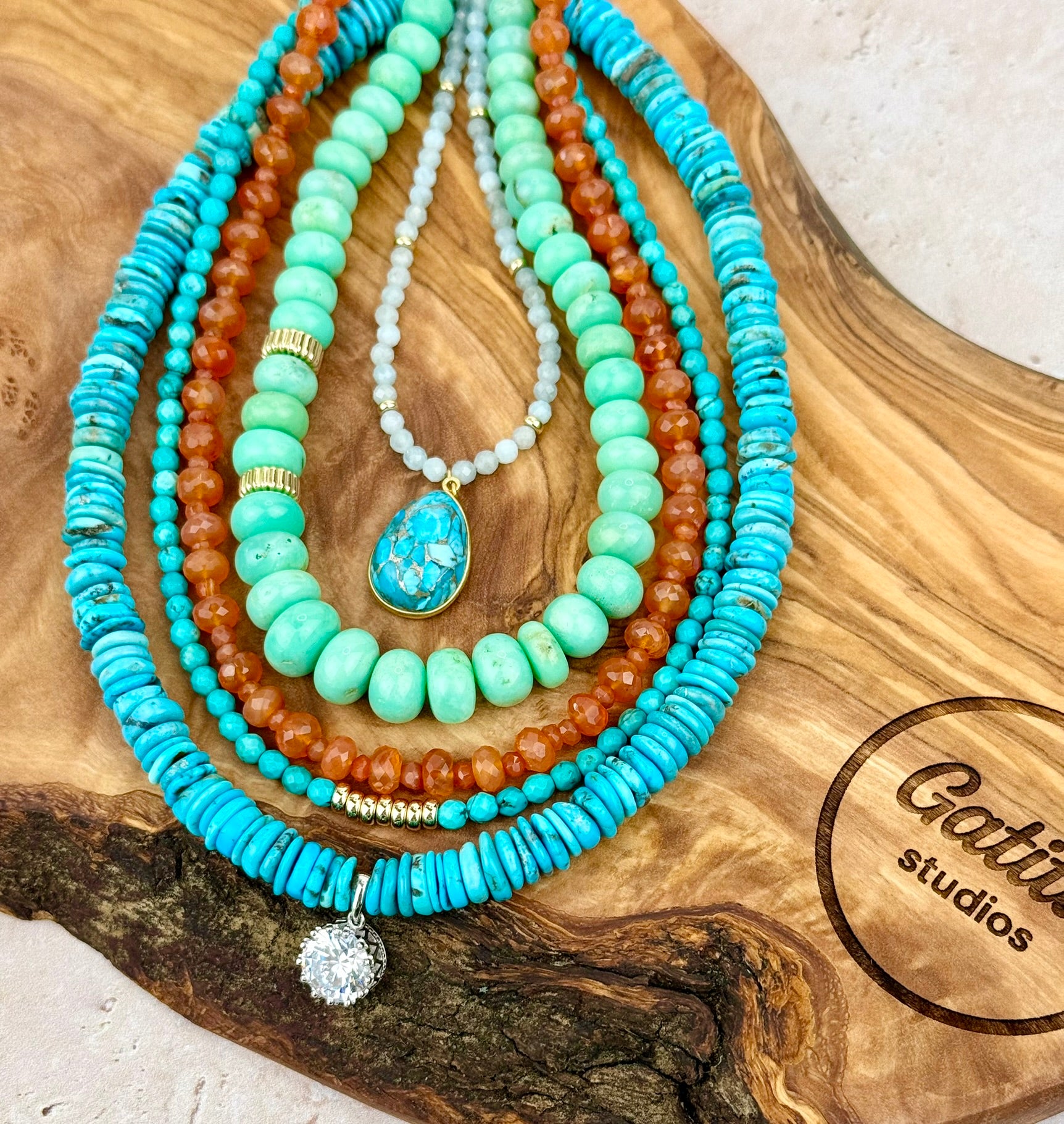 Carnelian necklace
