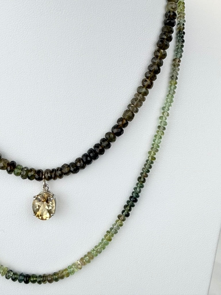 Green Tourmaline Necklace