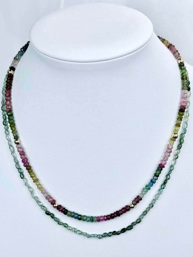 Green Tourmaline Necklace