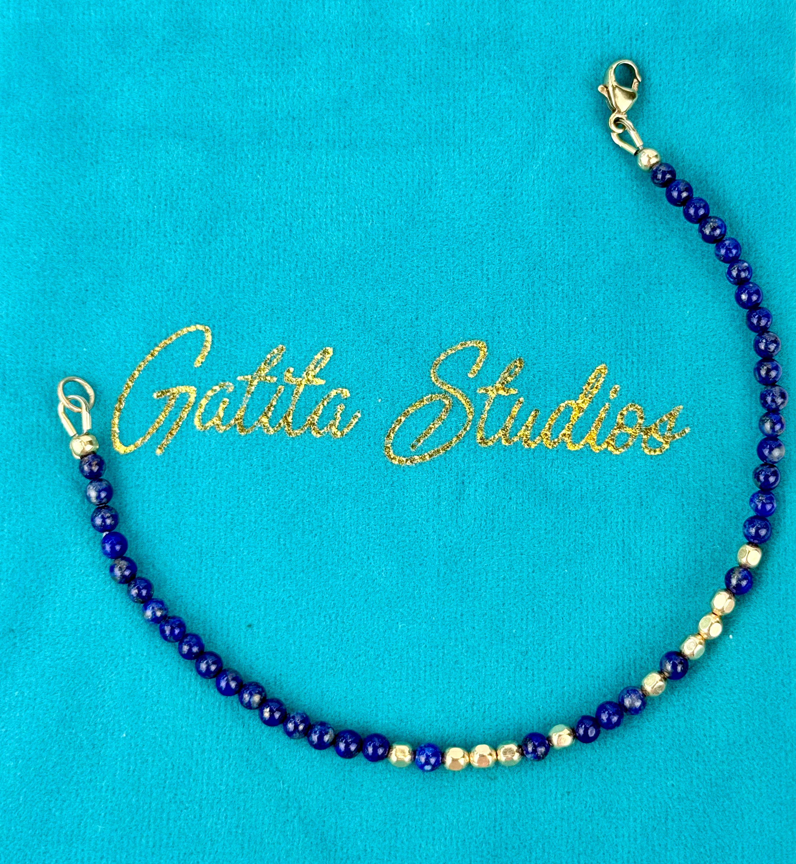 Lapis bracelet