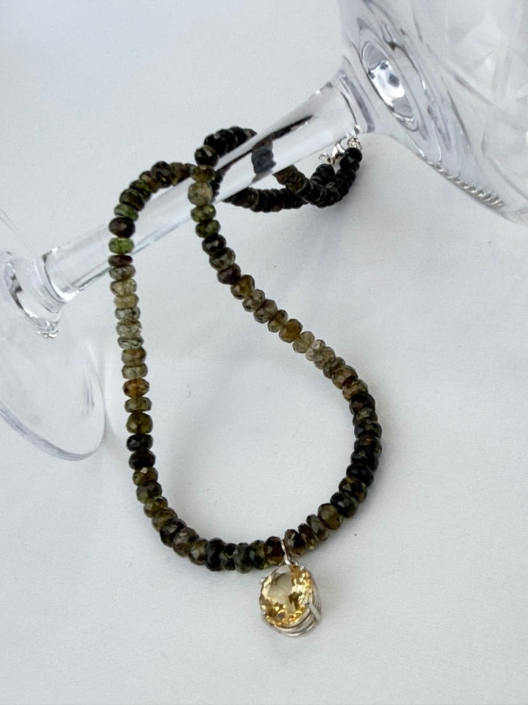 Green Tourmaline Necklace