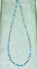 Aquamarine necklace