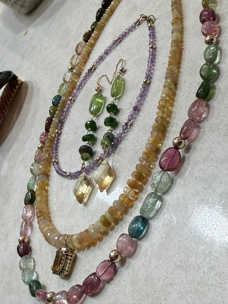 Amethyst Anklet 3mm