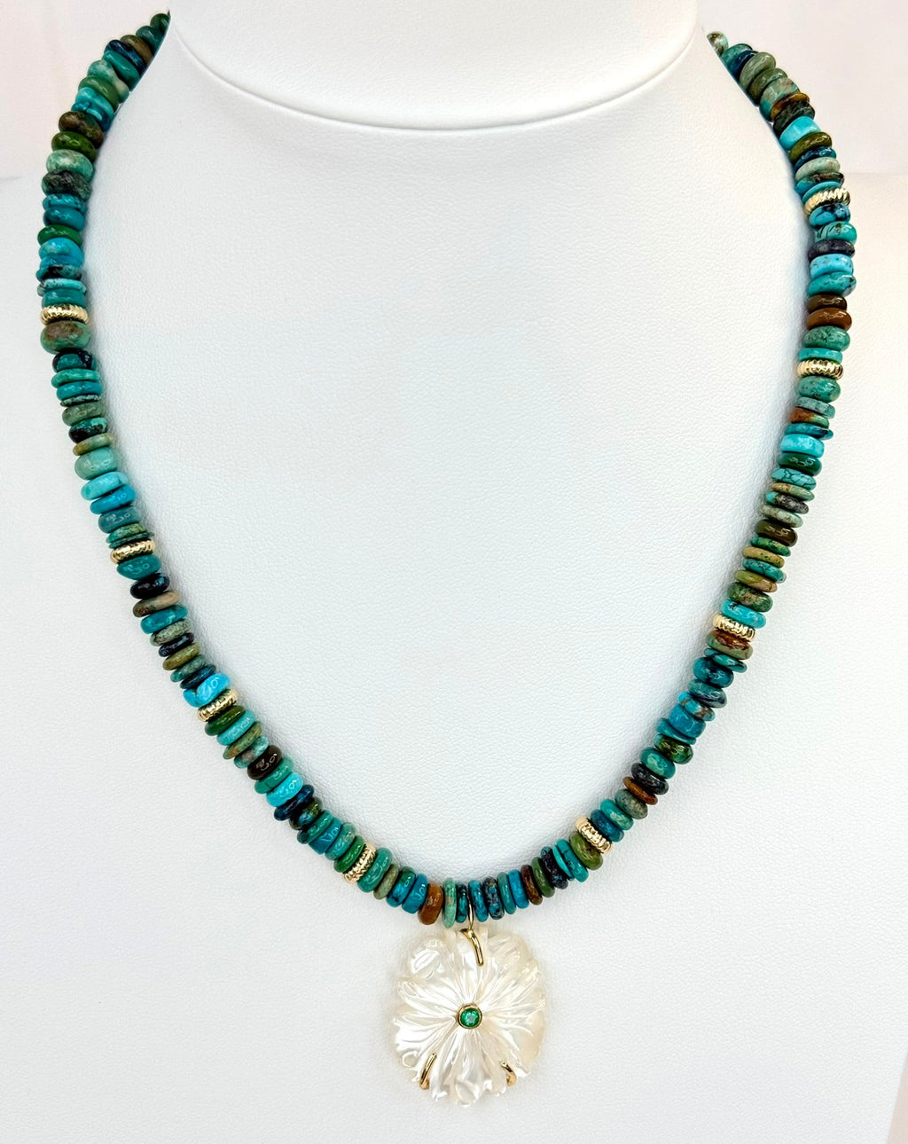 Turquoise Necklace with Pendant