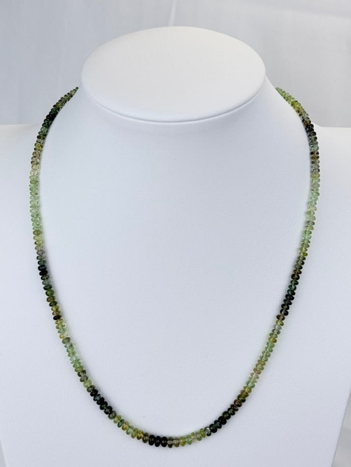 Green Tourmaline Necklace
