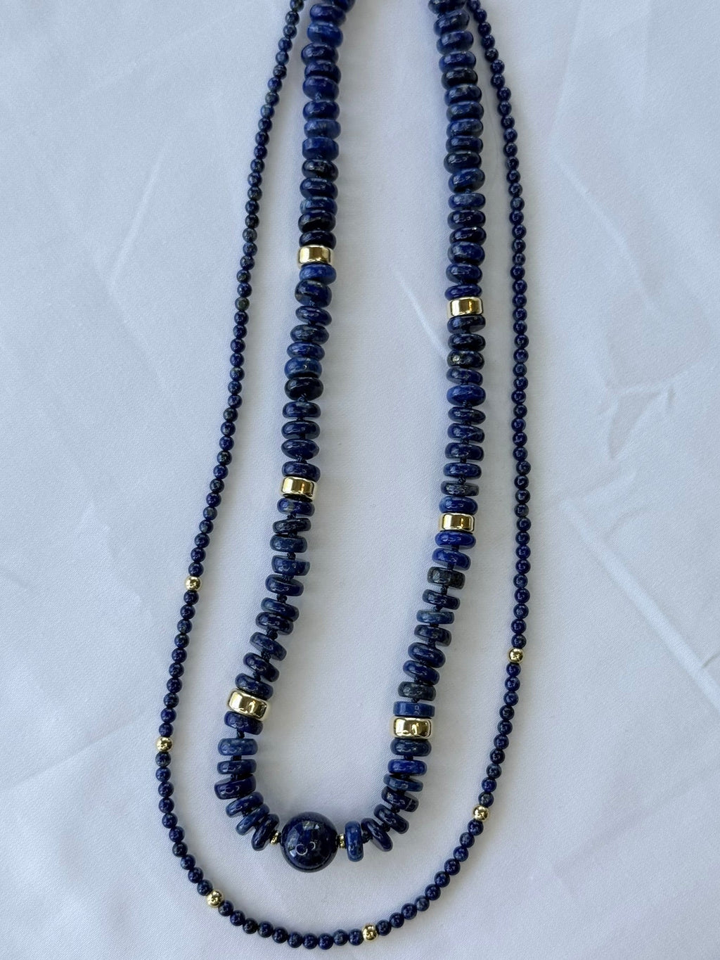 Blue Lapis Lazuli Necklace
