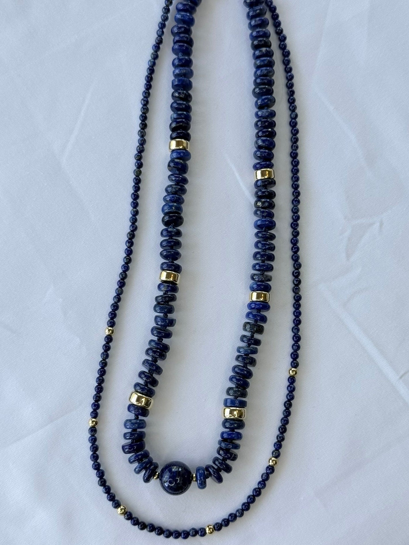 Blue Lapis Lazuli Necklace