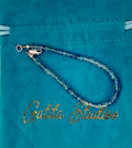 Aquamarine bracelet.
