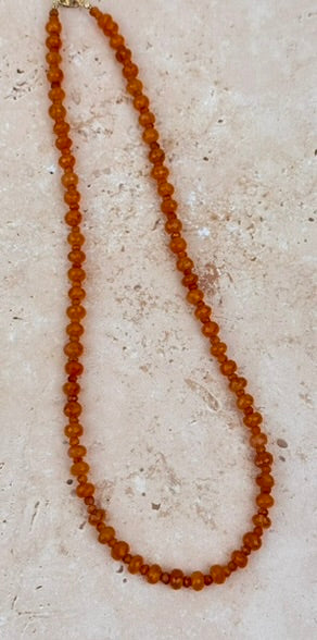 Carnelian necklace