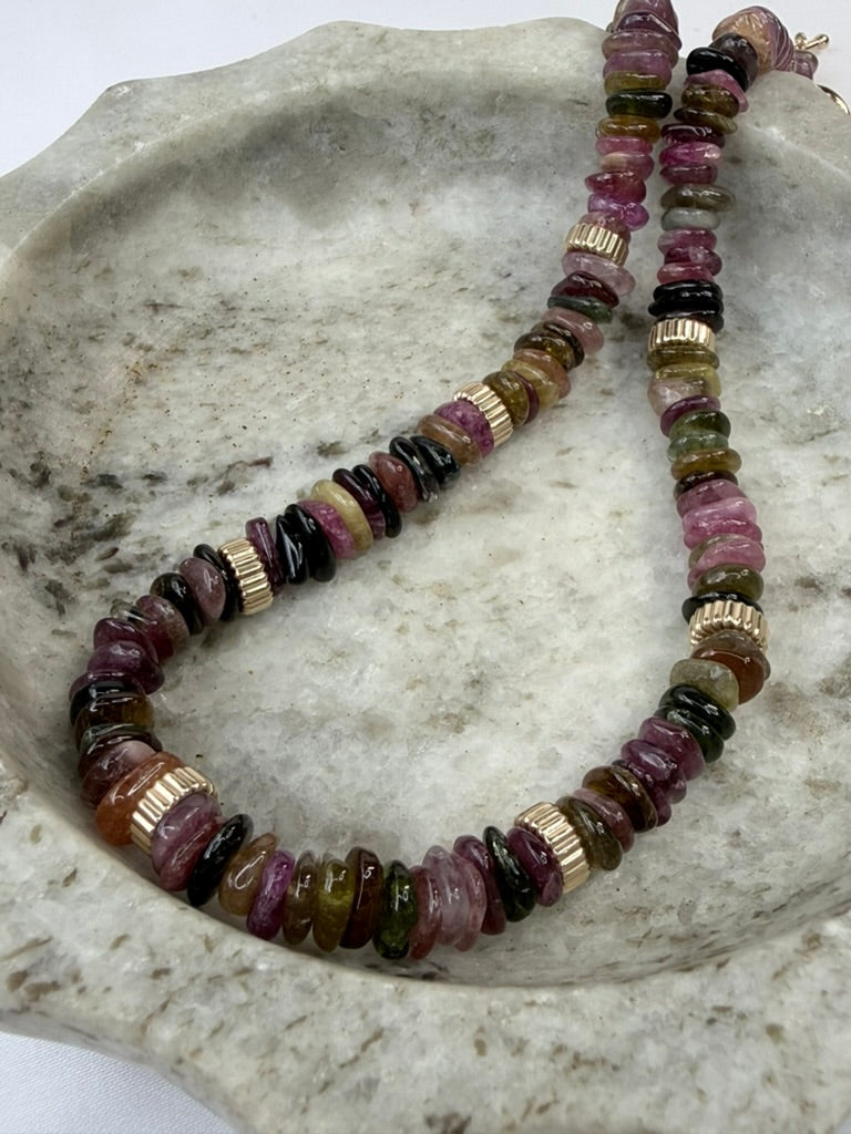 Multicolor Tourmaline Necklace