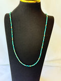 Turquoise necklace.