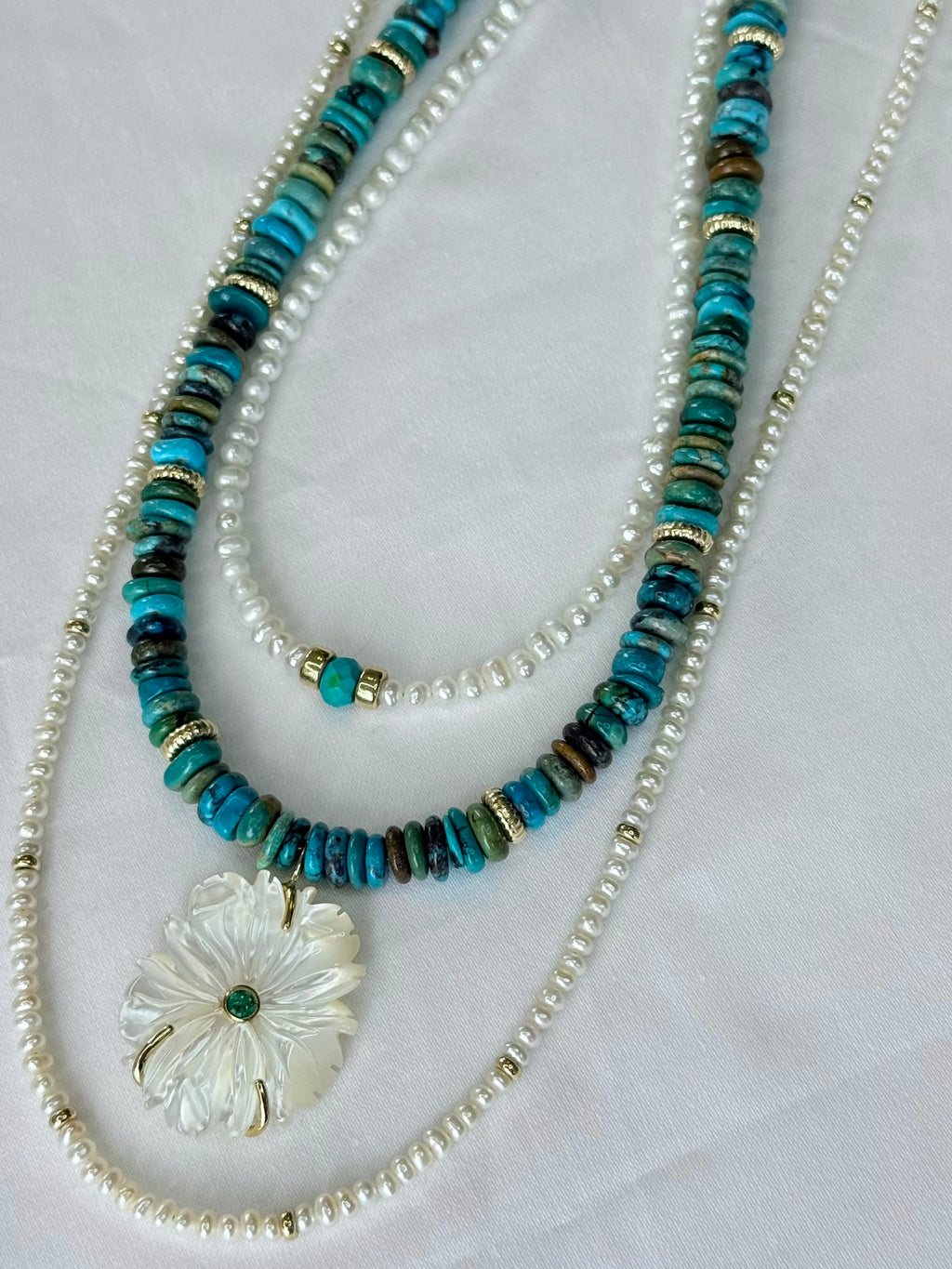 Turquoise Necklace with Pendant
