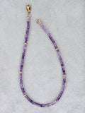 Amethyst Anklet 3mm
