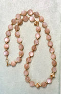 Grey Platinum Moonstone AAA Necklace