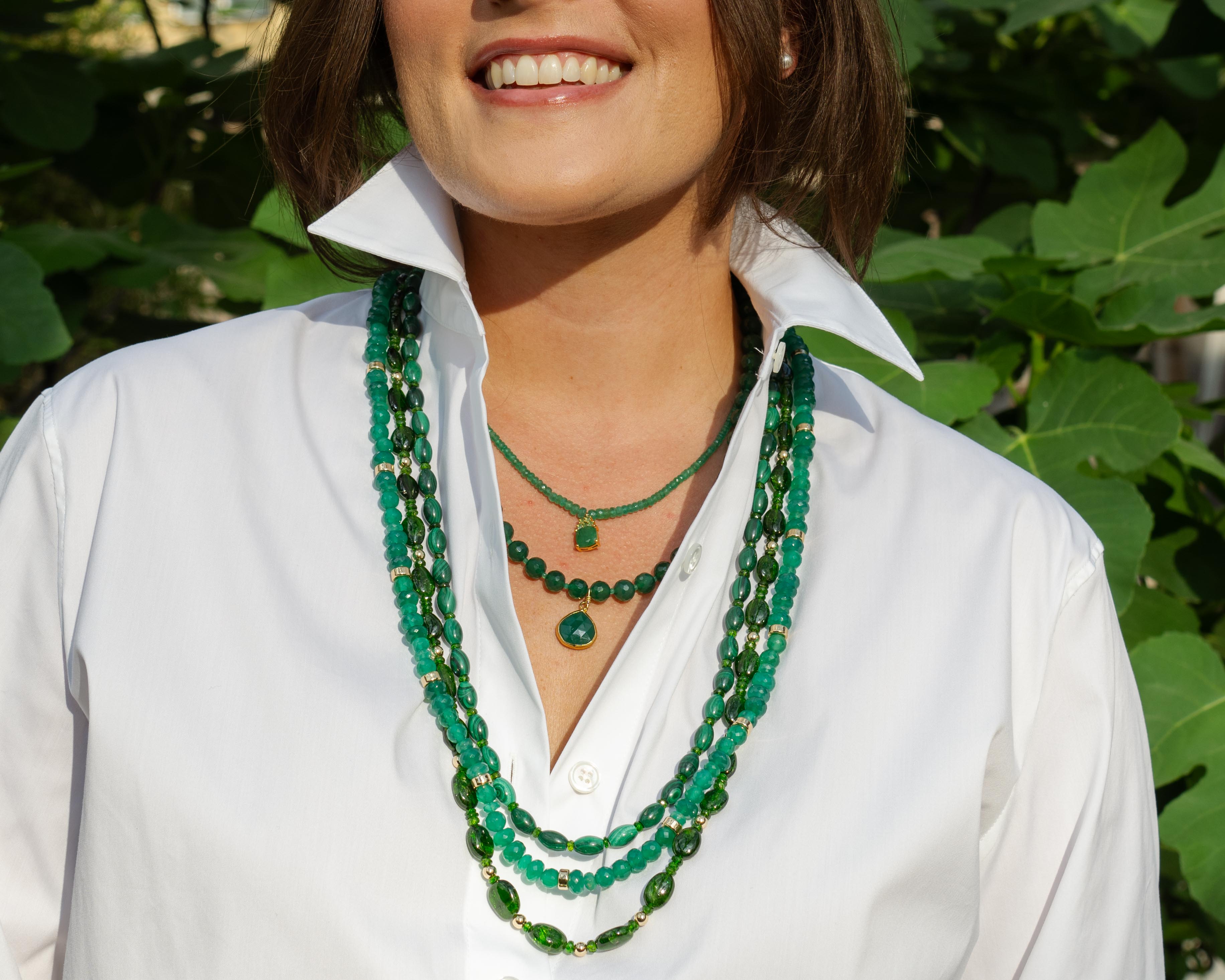 Green Onyx Necklace