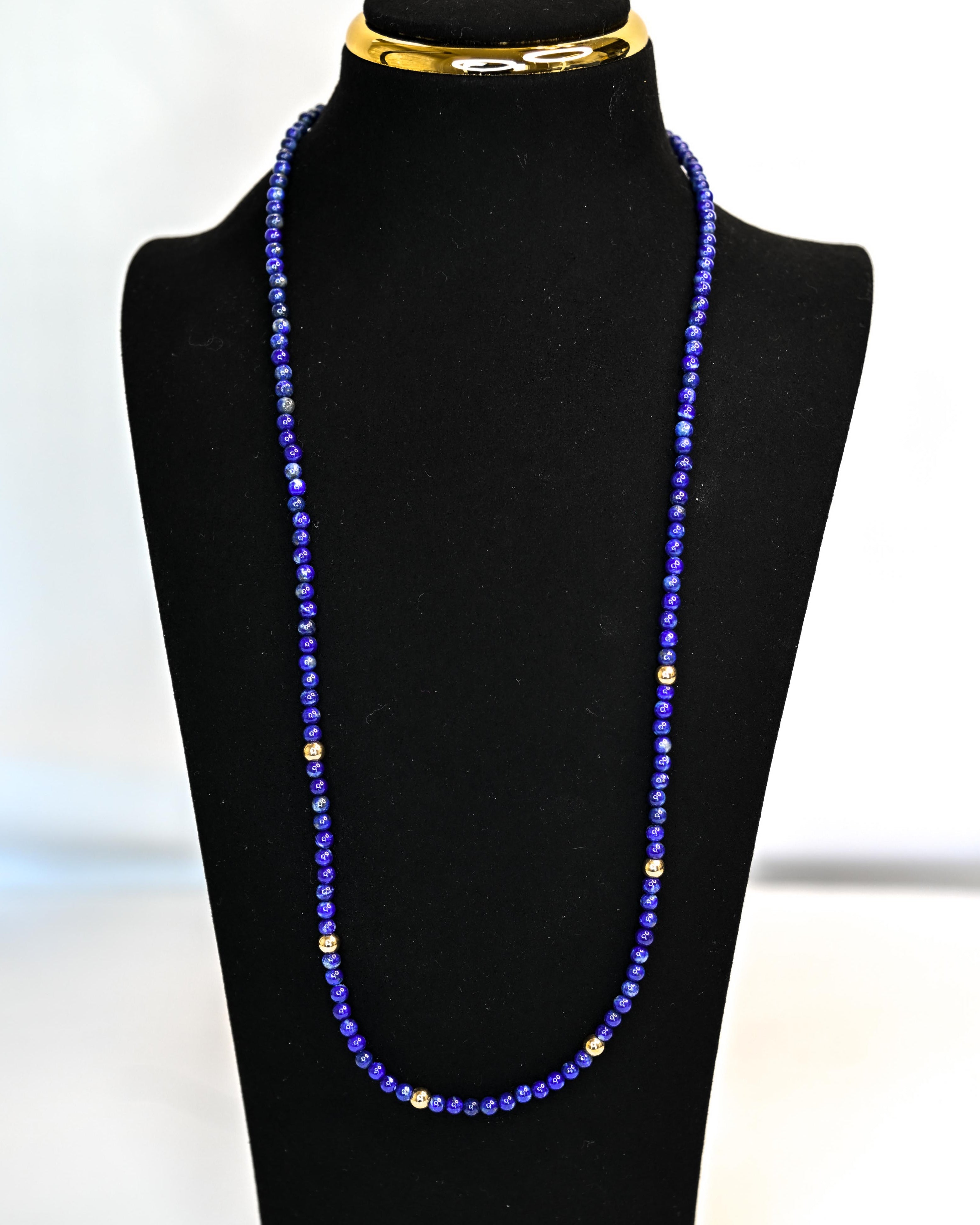 Blue Lapis Lazuli Necklace