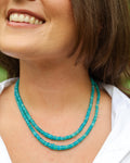 Periwinkle Blue Ethiopian Opal Necklace